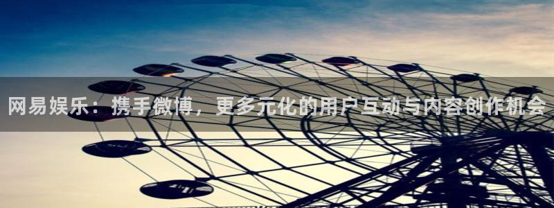 门徒娱乐的平台：网易娱乐：携手微博，更多元化的用户互动与内容创作机会